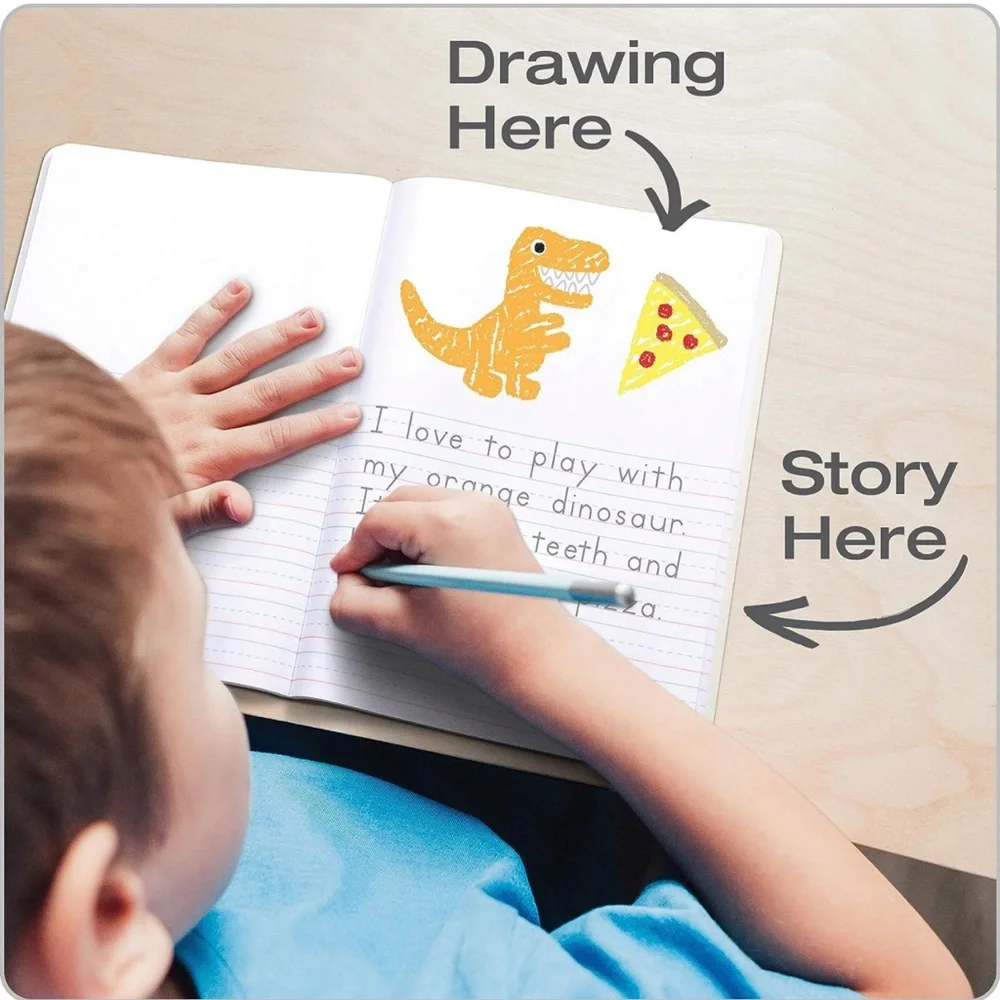 🆕Oxford Primary Composition Notebooks, Kids Handwriting & Drawing Story …